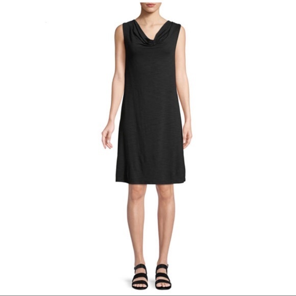 Neiman Marcus Dresses & Skirts - Neiman Marcus Cowl-Neck Embroidered Mini Dress Med